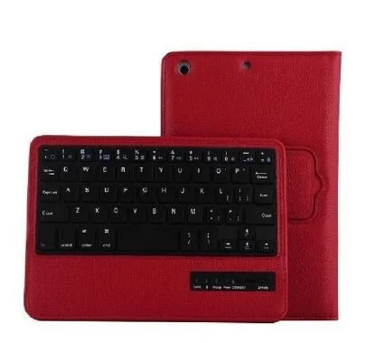 Red 7,9 ''Магнитный чехол для iPad mini 5 чехол с клавиатурой Bluetooth PU кожаный съемный чехол для iPad mini 5 Чехол для клавиатуры - Цвет: Red
