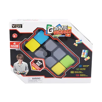 

Music Variety Cube Toys Children'S Puzzle Game Decompression Infinite Cube Light Shaped Decompression Interactive Cube