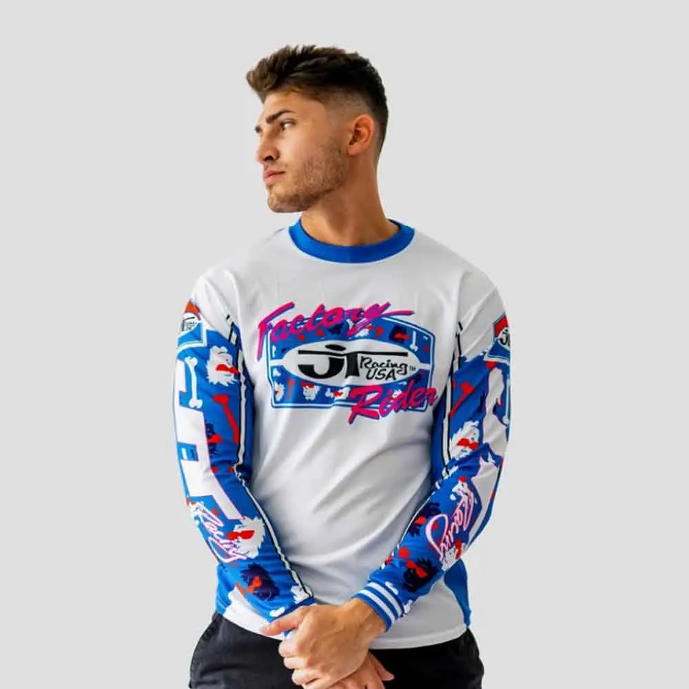 Maillot VTT, DH, enduro et BMX manches longues Ride & Chill Made in