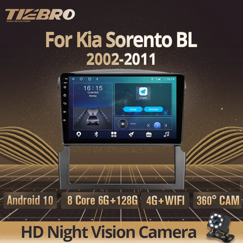 PROD 1005002783969968 2DIN Android10 Car Radio For Kia Sorento BL
2002-2011 GPS Navigation Auto Radio Stereo Receiver DSP Car Receiver NO
2DIN DVD IGO