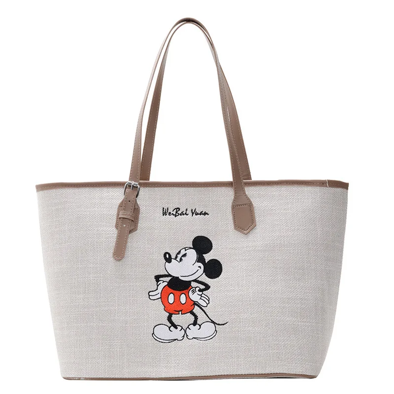 Disney Minnie Большая вместительная Женская Холщовая Сумка женская 2020 Новая модная