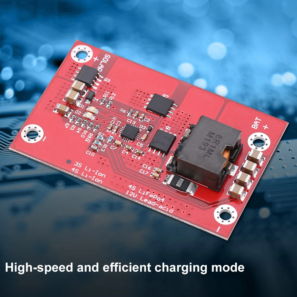 

BQ24650 5A MPPT Solar Charger Controller 3S/4S LiFePO4 Lithium Battery Charging Management Solar Regulator