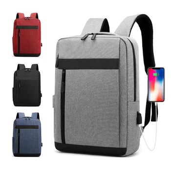 Mochila Impermeable Multifuncional para Hombre, Bolso para Ordenador Portátil de Negocios, con Carga USB, de Nailon, Informal, 2021