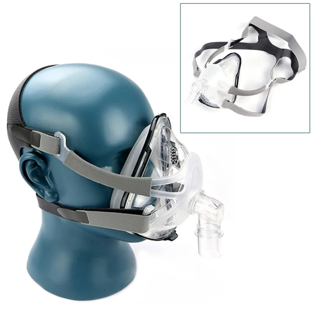 F1A маска для лица с бесплатным головным убором для CPAP Auto CPAP BiPAP респиратор для апноэ сна OSAS храп респираторы