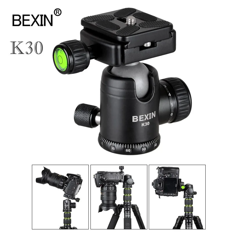 BEXIN профессиональная 360 держатель с вращением на панорамная зеркальная винты штатива трипода монопода