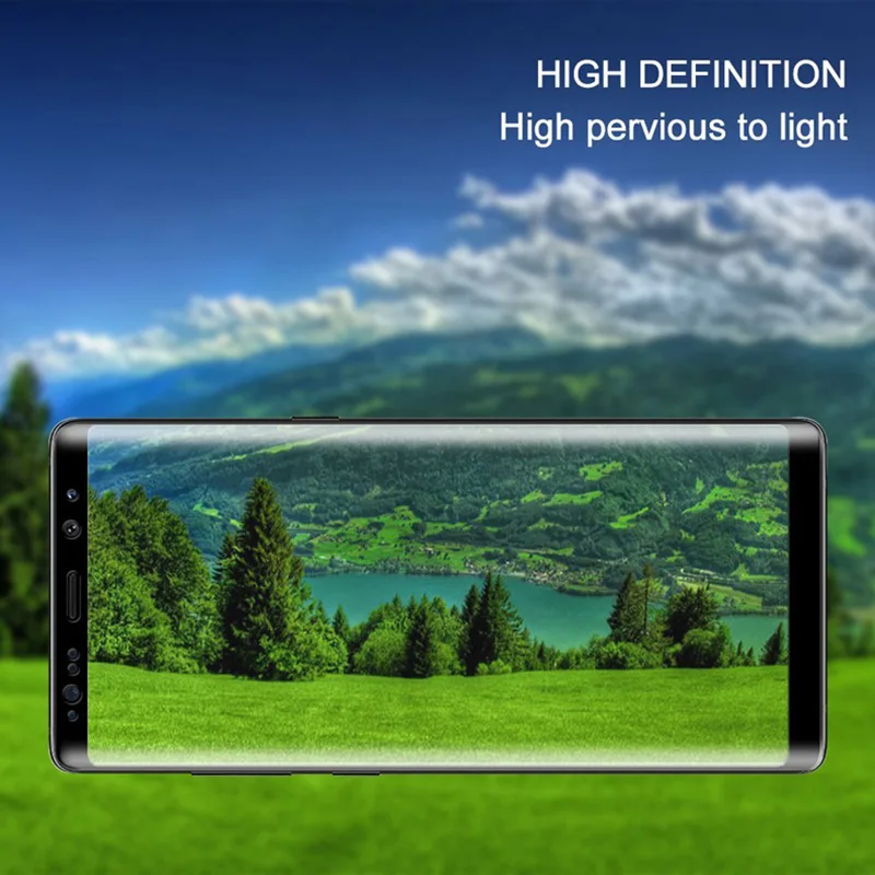 Пленка из закаленного стекла для Samsung Galaxy Note 10 pro s10 5G plus Edge 4D полная изогнутая