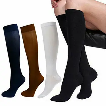 

New Unisex Socks Compression Stockings Pressure Release Stocking Knee High Leg Support Stretch Pressure Men Socks