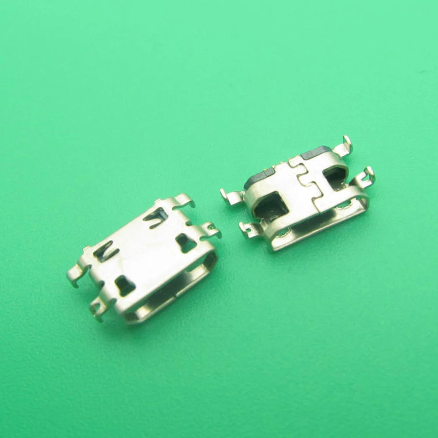 50 шт. Мини Micro USB зарядное гнездо постоянного тока порт разъем питания для Alcatel 5025g зарядное устройство док-станция