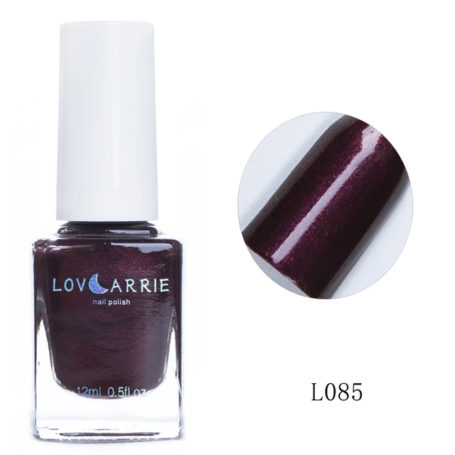 LOVCARRIE 12ML Spring Nail Polish Long Lasting Quick Dry Normal Regular Nailpolish Lacquer Varnish for Nailart L085