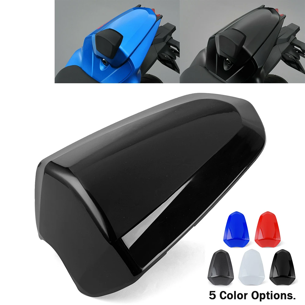 GSXS750 GSXS 750 Achterpassagier Solo Seat Cowl Cover Pillion Voor Suzuki GSX-S750 GSX-S GSX S 2017-2023 Seat Kuip (Color : Blu