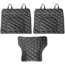 NewCar сиденье протектор коврик заднее сиденье автомобиля Kick чехлы подходят для Tesla модель 3