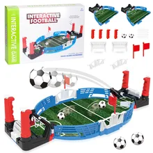 Jeu de plateau de Football de table pour enfants avec balles, jouet pour garçons, Puzzle pour Double bataille, Mini-Football interactif, jeu de fête et sport