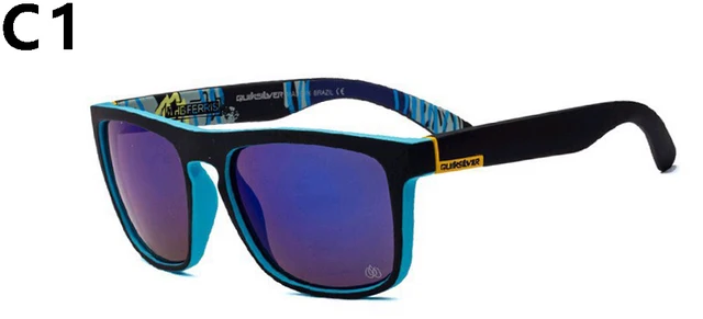 Classic Mirror Sunglasses Men Brand Design Driving Shades UV400 Outdoor Sports Sun Glasses for Men Beach Goggles Masculino C1