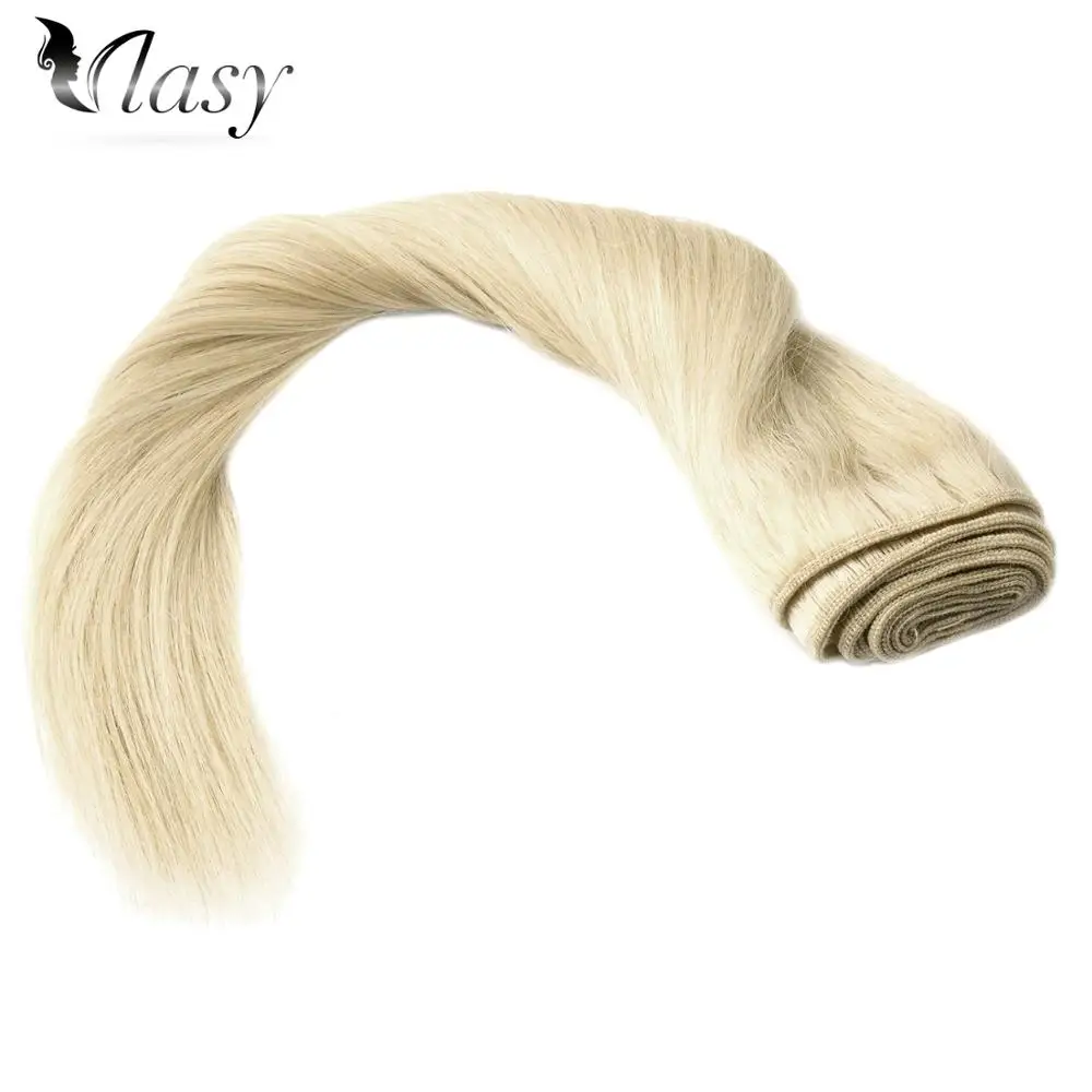 Vlasy прямые волосы remy, натуральные кудрявые пучки волос 1" 18" 2" 22" 2" 100 г/шт - Цвет: #613