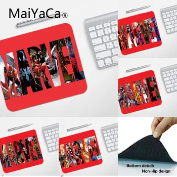

MaiYaCa Top Quality Marvel Logo Silicone Pad to Mouse Game Top Selling Wholesale Gaming Pad mouse Gaming Mouse Pad