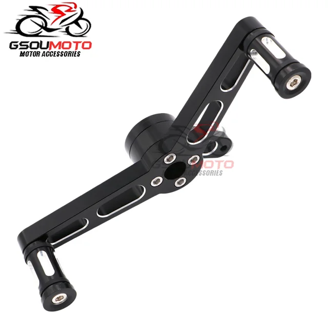 Motorcycle Forward Control Heel Toe Shift Lever Pedal Shifter Foot Pegs