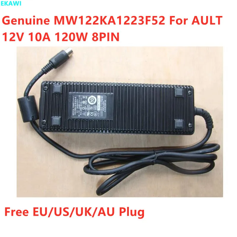 Подлинный MW122KA1223F52 12 В 10 А 120 Вт 8PIN адаптер переменного тока для Mindray M5 M7