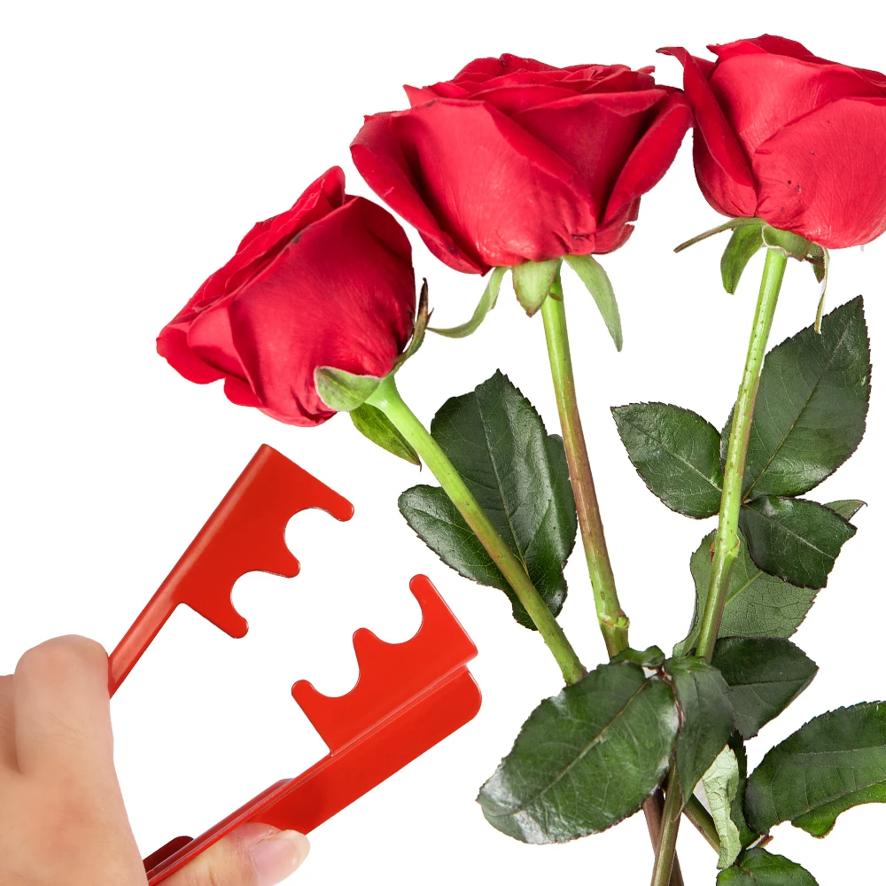 2XGarden Leaves Stripping Stem Rose Thorn Remover Flower Cutting Florist Tool 