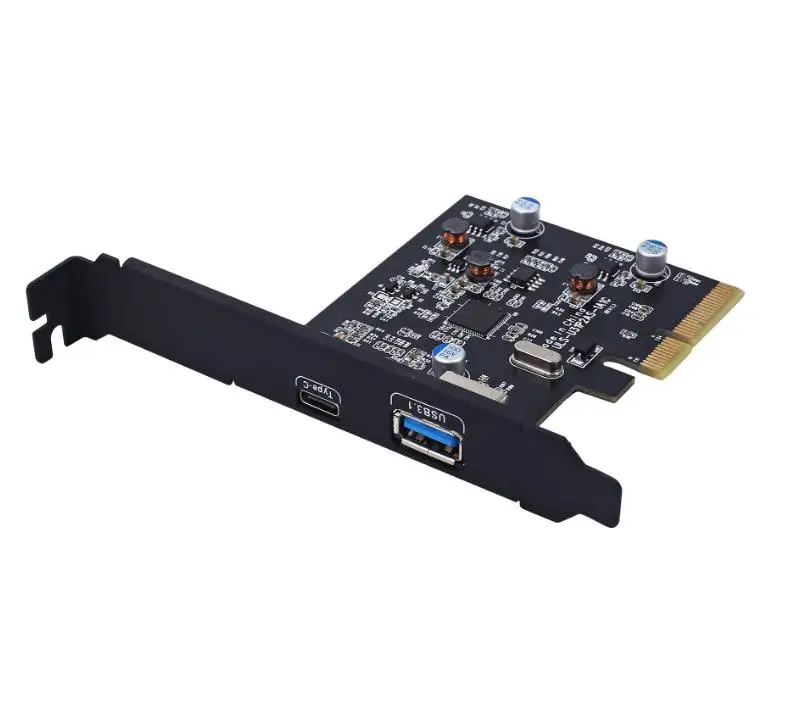 Pcie To Usb3.1 Typec Dualport Expansion Card Pcie 4x To Usb 3.1 Type