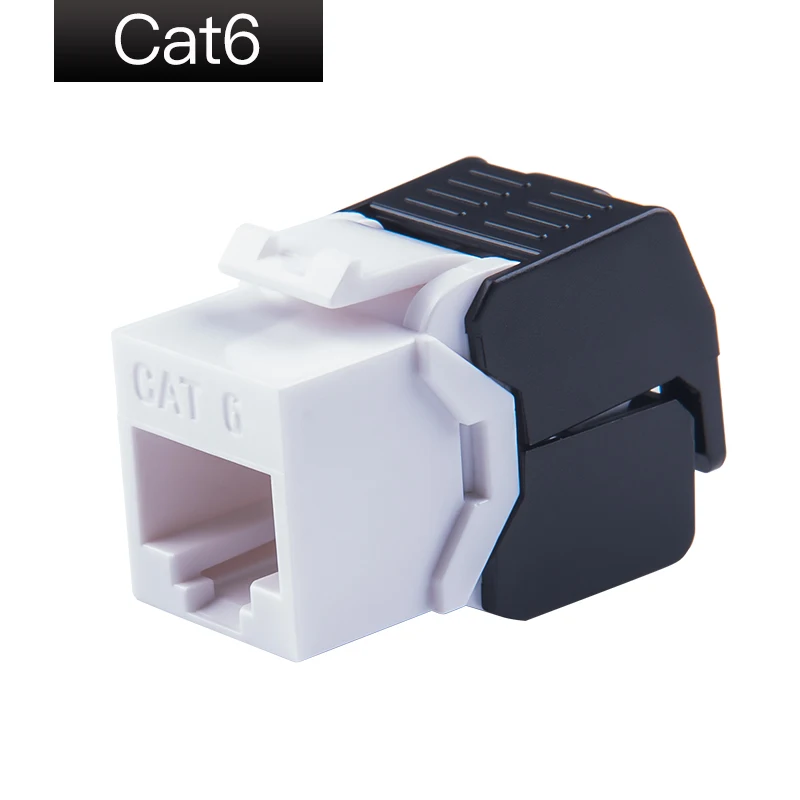 Фото Сетевые модули Gigabit Ethernet RJ45 CAT6, цветные, без инструментов, 7 цветов на выбор №2