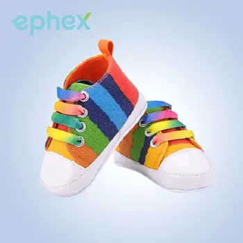

Infants Baby Canvas Shoes Footwear Soft Sole Anti Slip Children Products