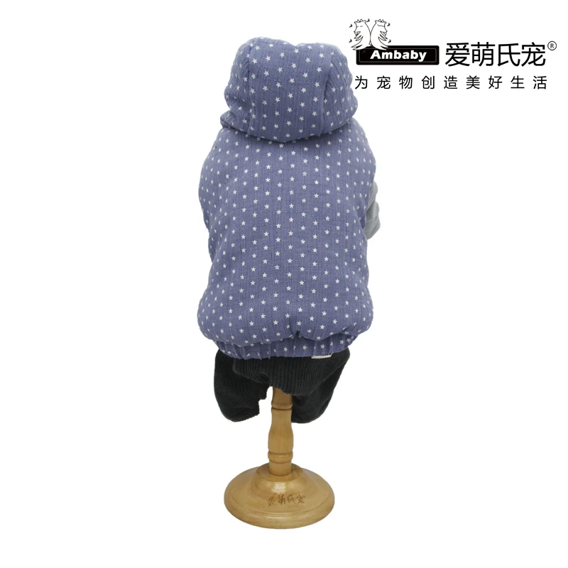 Ambaby 2019 демисезонная одежда для домашних животных продукт с капюшоном 4 ноги