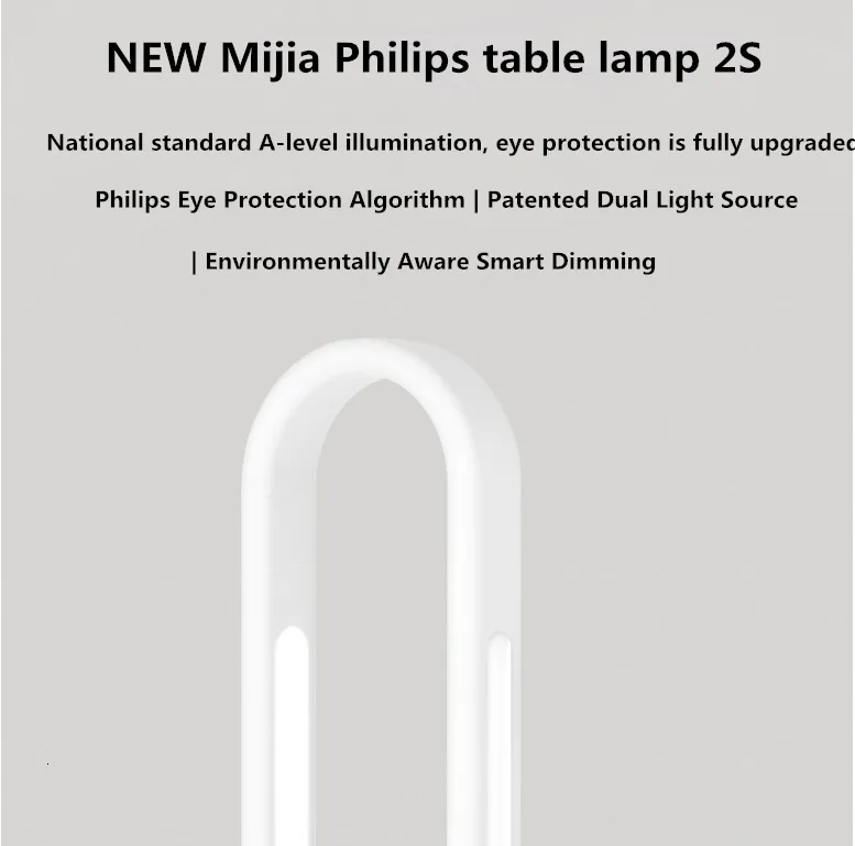 Xiaomi Mijia PHILIPS ночной Светильник Eyecare умная настольная лампа приложение умный светильник управления 4 светильник ing сцены xiaomi Настольный светильник