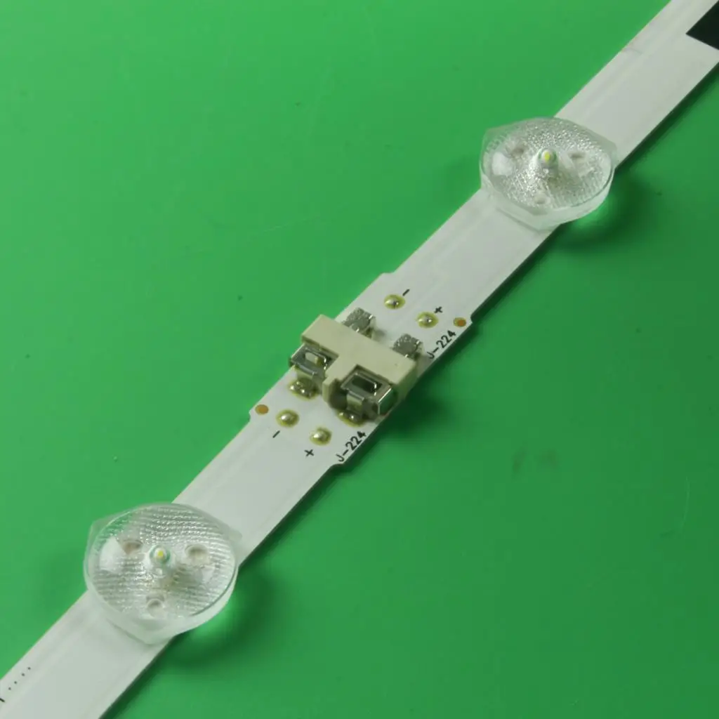 Kit de Tiras Led para tv Samsung Un58h5202 Ue58h5203 Ue58j5202 Cy-h058bg V580hj1 2014svs58 Ua58h5288aj Un58h5202af Novo 12 Peças - Imagem 3