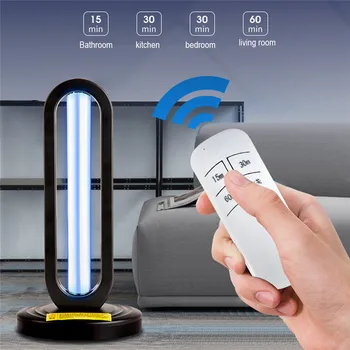 

Remote Control 110v Germicidal Light UV Fridge Deodorizer Air Sanitizer Purifier Odor Eliminators Sterilizer Lamp