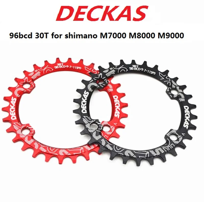 Deckas 30T горный велосипед Круглый 96 мм 96bcd для 7 11 скоростей M6000 M7000 M8000 M9000