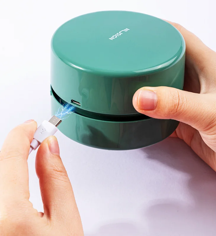 Student keyboard suction pencil ash mini electric power desk type children's stationery charging desktop vacuum cleaner J05