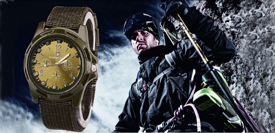 2020 Men Sports Watches XINEW Men Watches Fashion Glow Luminous Calendar Quartz Watch Army Soldier Military Nylon Strap Watches
