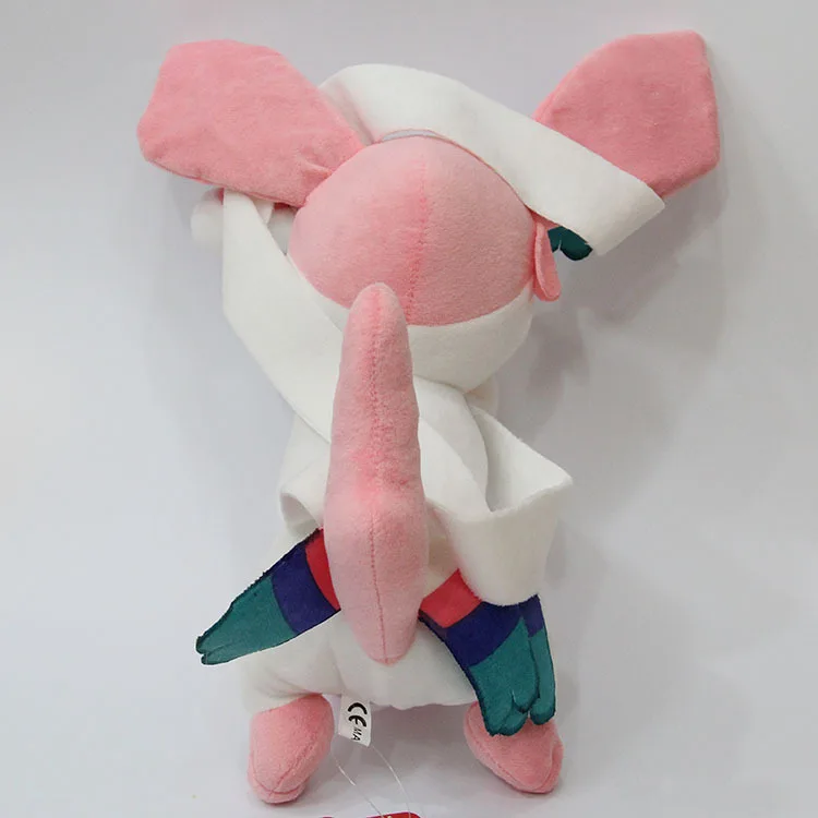 Горячая Распродажа аниме XY Sylveon плюшевые игрушки мягкие куклы Детский Рождественский подарок 1" 30 см