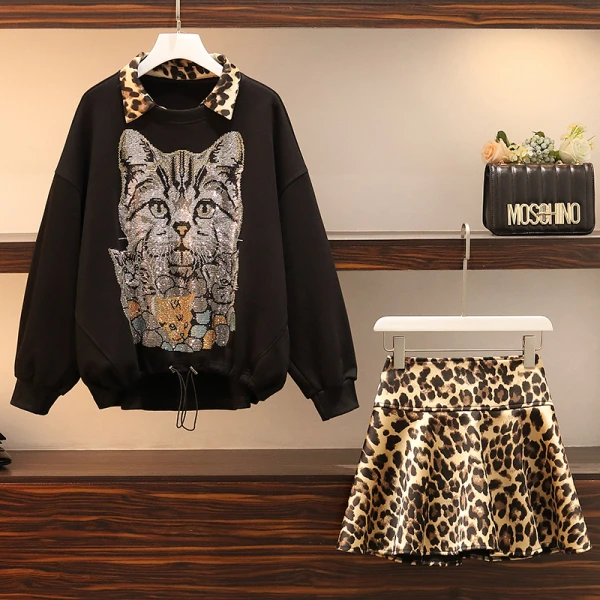 5XL комплект из двух предметов больших размеров Женские топы и штаны 2020 Полосатые