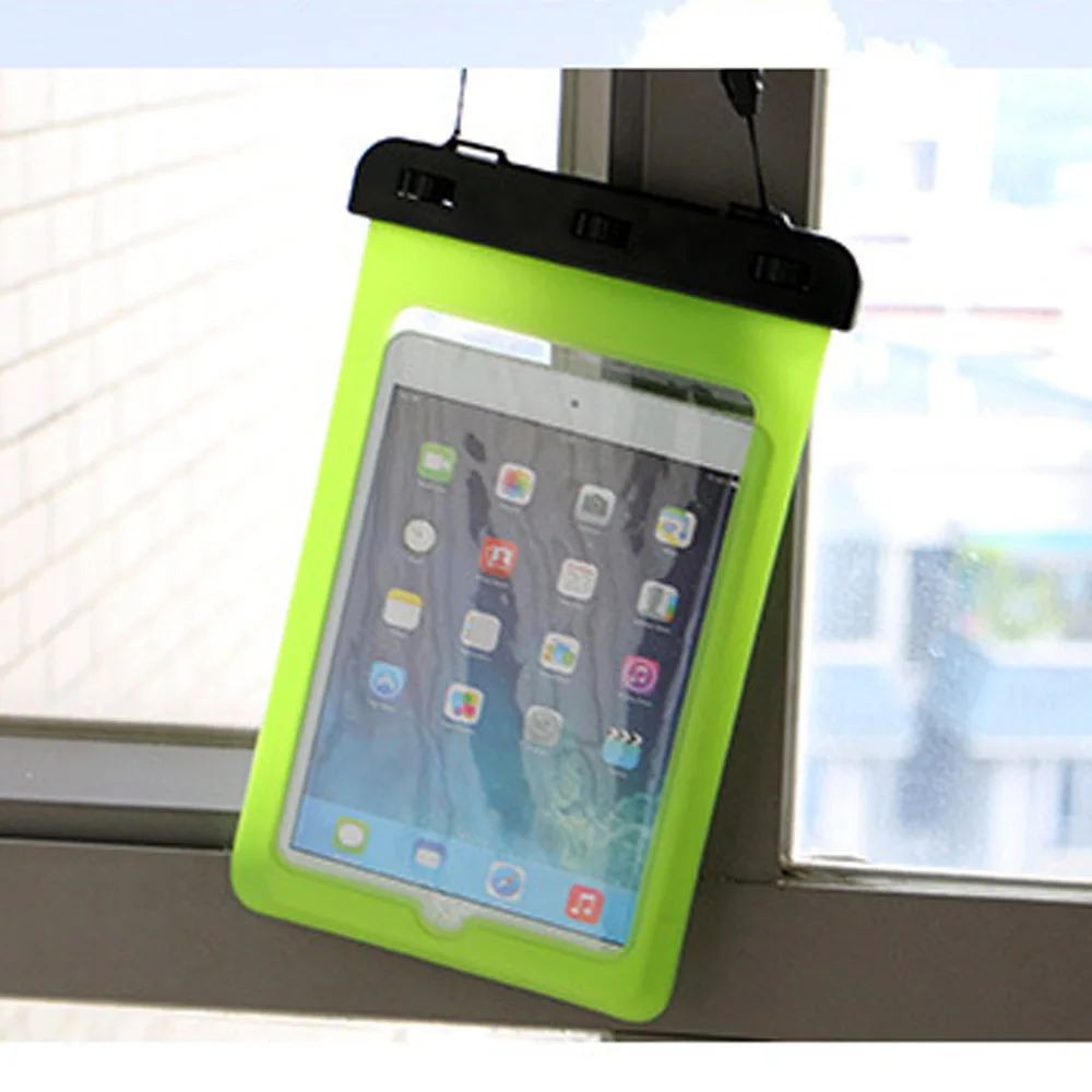 Practical Fashion Simple iPad Waterproof Protective Casing Strong Seal-Touch Screen iPad Waterproof Bag Transparent Protective S
