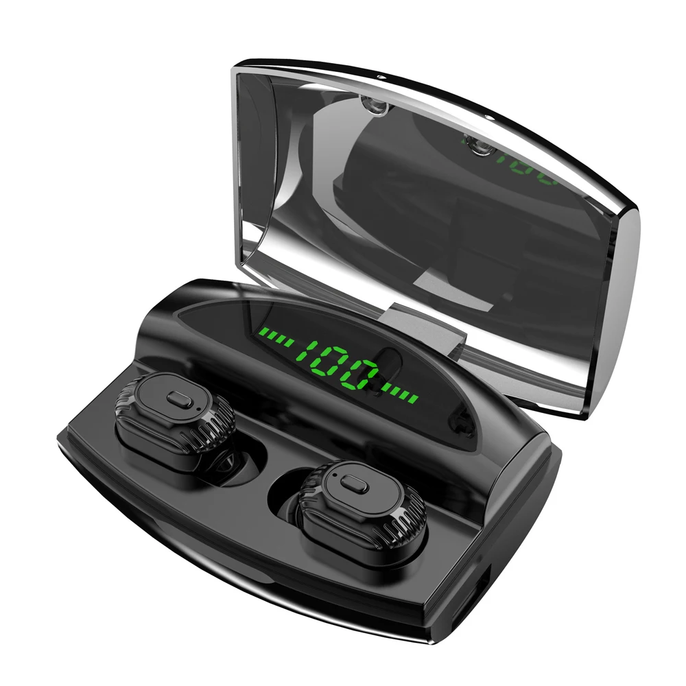 XG20 Bluetooth 5,0+ EDR TWS наушники настоящие беспроводные наушники IPX5 Водонепроницаемая мини Спортивная гарнитура с 1800 мАч зарядный чехол