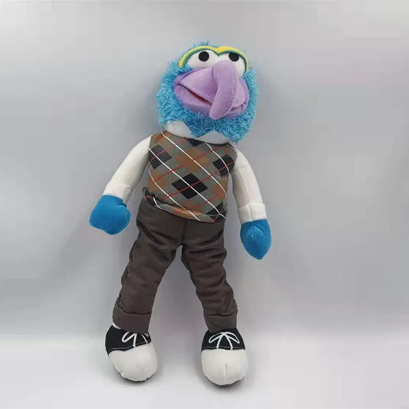 38 см большой милый маппетс шоу Кермит Лягушка Gonzo Fozzie медведь животное барабанщик мягкая плюшевая игрушка кукла детский подарок на день рождения