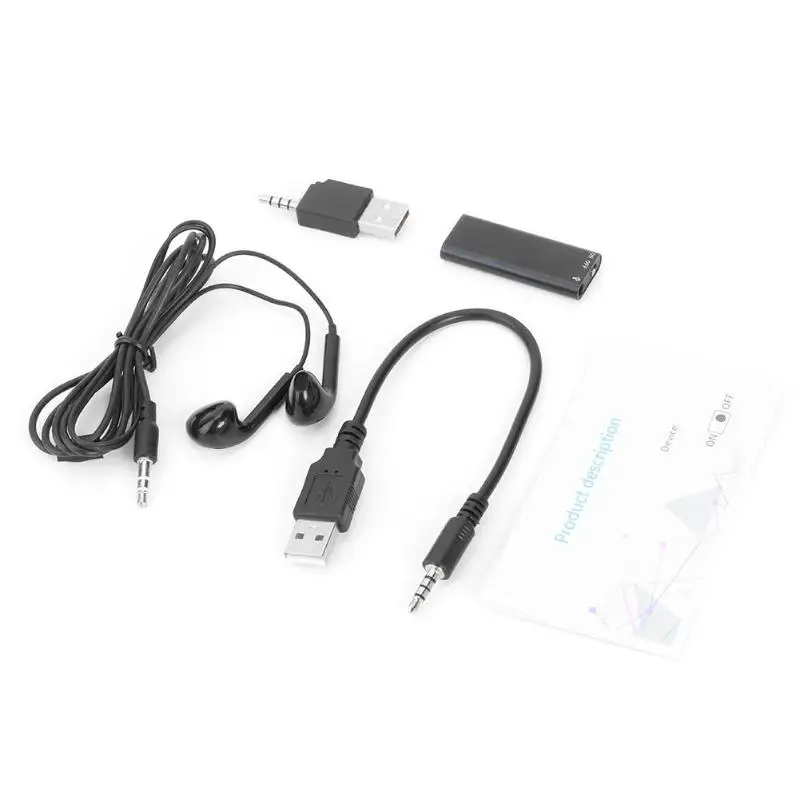 Портативный Цифровой диктофон Диктофон MP3 музыкальный плеер USB 2 0 флэш диск MP3/WMA WAV