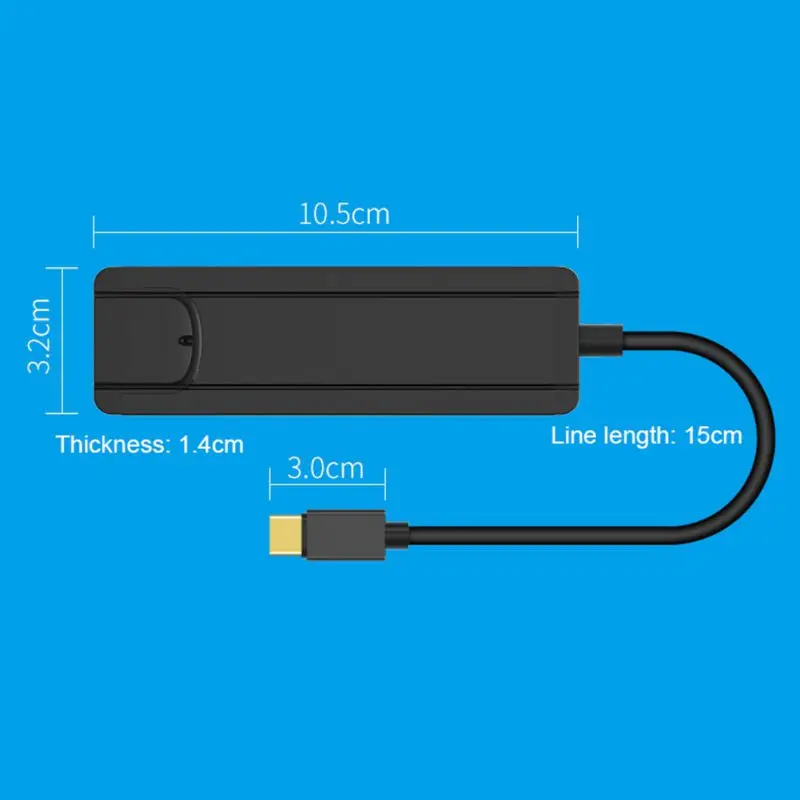 5 в 1 type C концентратор практичный 4K HDMI USB 3,0 PD питания Портативный 1000 Мбит/с RJ45 USB адаптер полезный USB адаптер