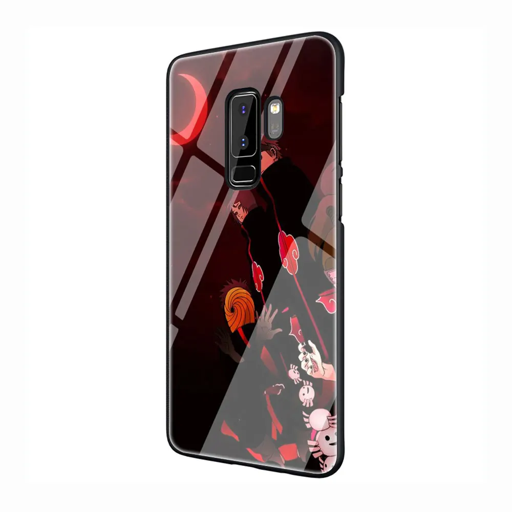 Аниме «Наруто» восхитительное закаленное Стекло Телефон чехол для Galaxy S7 edge S8 9 10 Plus, Note 8, 9, 10, A10 20 30 40 50 60 70 - Цвет: G4