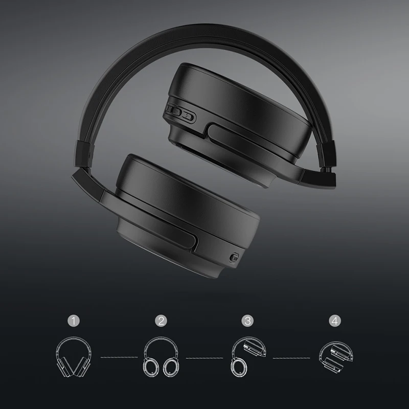 AWEI A950BL беспроводные наушники Bluetooth наушники с активным шумоподавлением стерео игровая гарнитура с микрофоном Handfree
