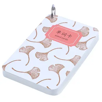 

1pcs Portable Sheets Cute Card Pattern Word Memo Pad Office Office Chancery Mini Pocket Notebook,coffee