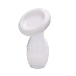 Tire lait manuel en Silicone pour bébé, collecteur de lait avec couvercle, outil d'allaitement 