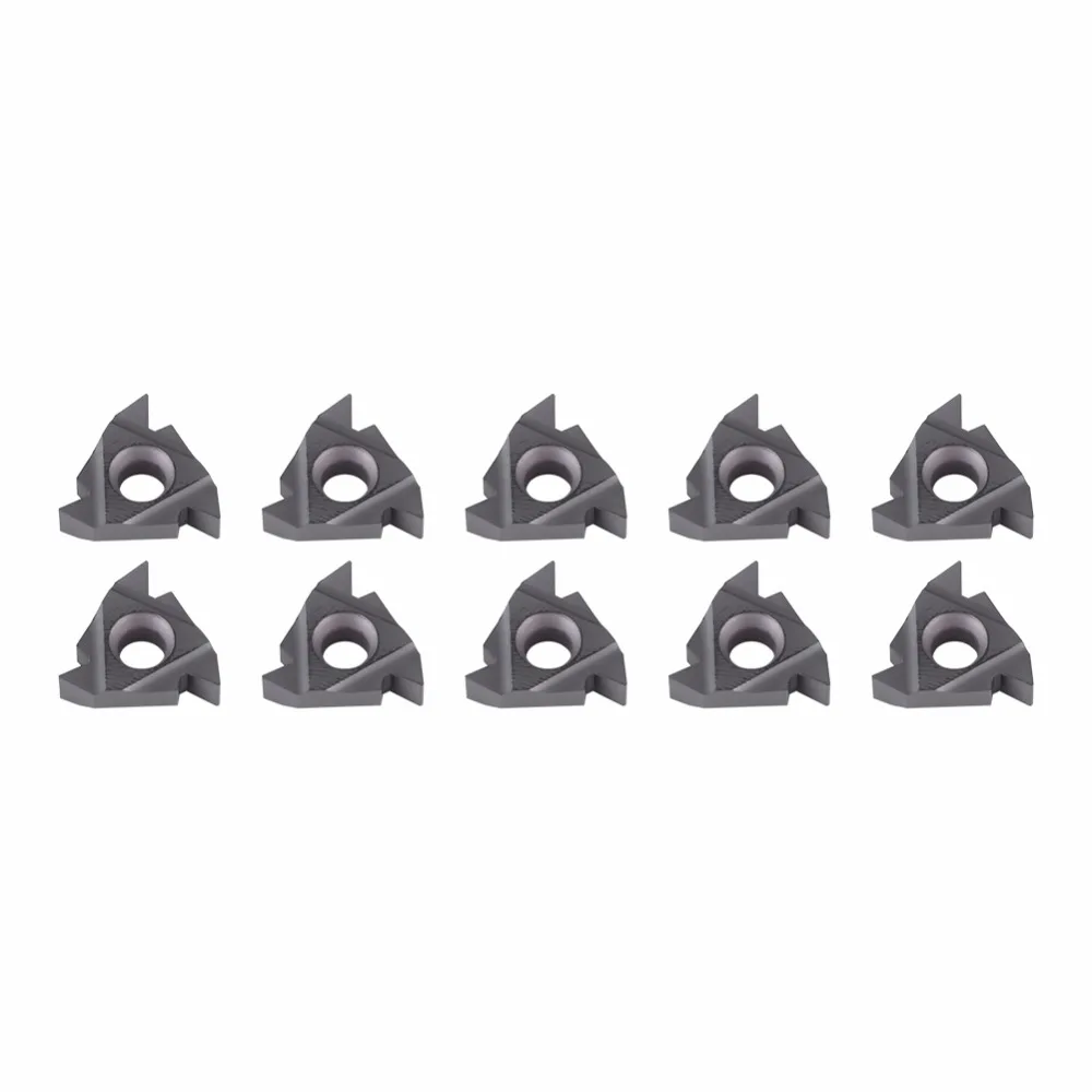 10Pcs/set CNC Blade CNC Carbide Tips Inserts Blade Cutter Lathe Turning Tool with Box