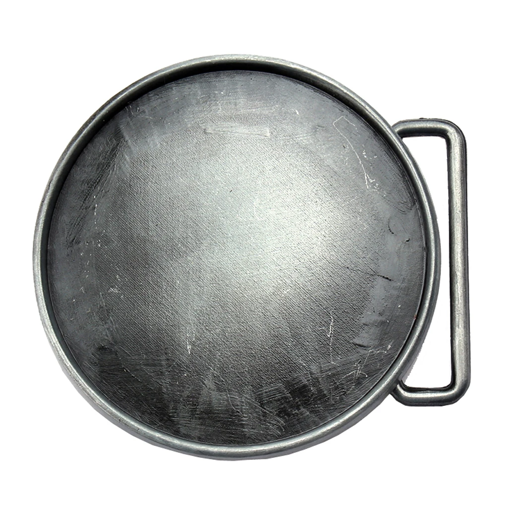 Fashion Western Mens Round Belt Buckles Cowboy Rodeo Retro Style Belt Buckle