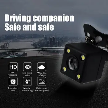 

4 Light Hd Camera Ccd Car Rear View Camera Reversing Camera Waterproof Car Rear View Reversing Camera