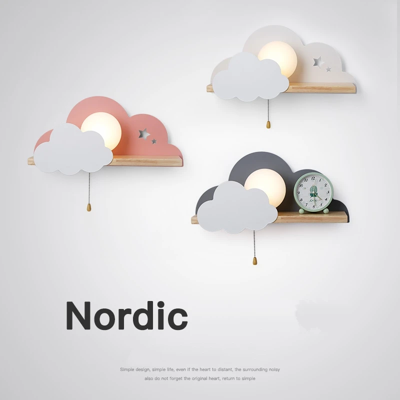 Современные светодиодные Стеклянные Настенные светильники Macaron осветительные