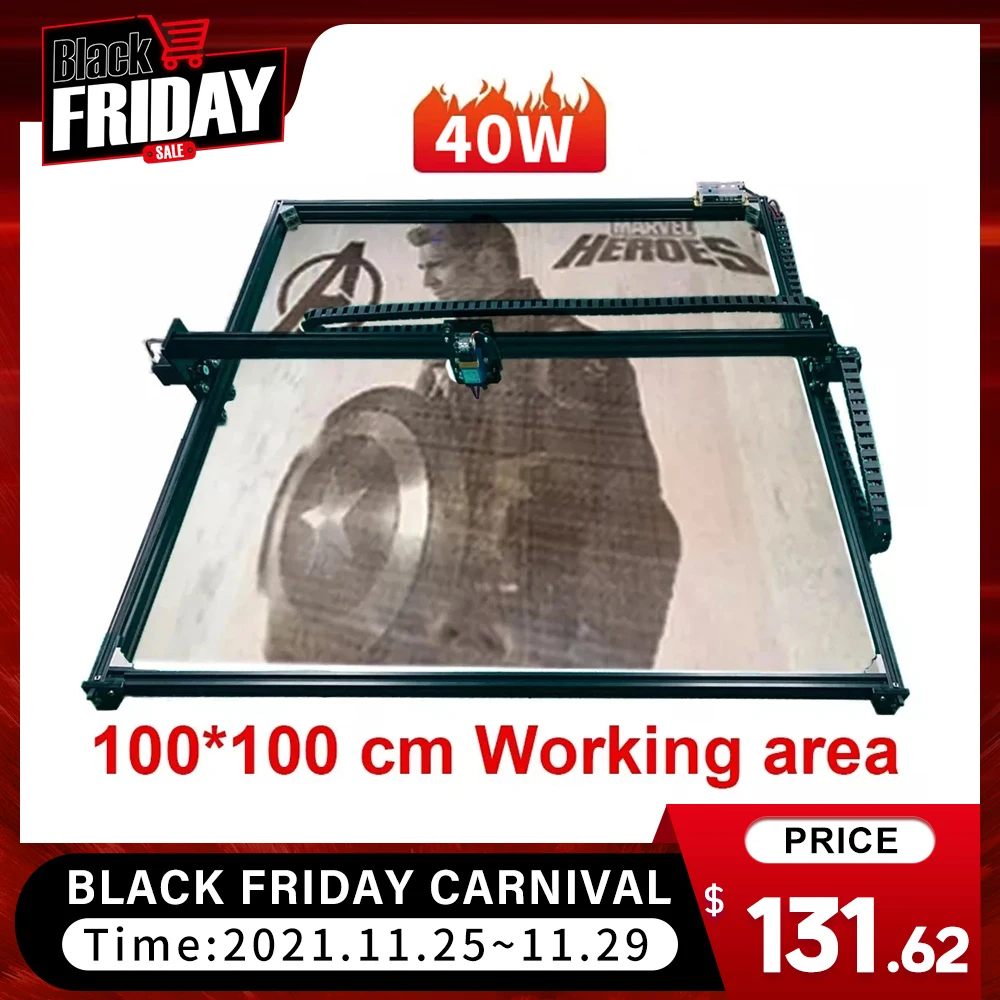 cheap!!!- 30W/40W Laser Engraver,Laser Cutter,100cm*100cm Working Area
Laser Engrave Machine with TTL/ PWM Laser cutting machine