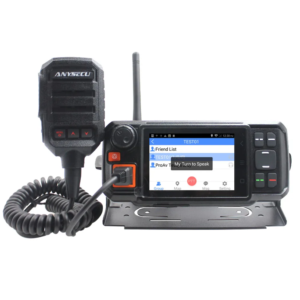 4G LTE сетевое радио N60plus 4G-W2plus Android система ram+ rom 1 Гб+ 8 Гб MT6737M gps Функция работа с Zello PTT