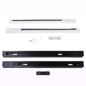 

2pcs Aluminum LED Track Light With Connector Universal Rail Aluminum Track Light S24 20 Dropship